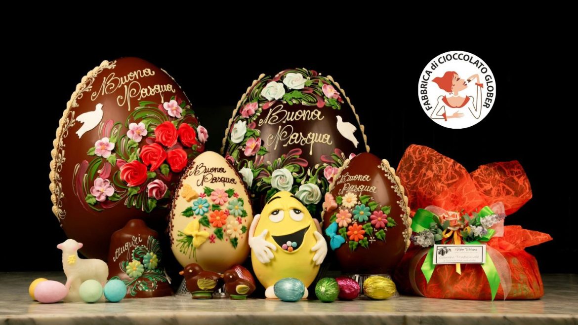 Uova di Pasqua e Colombe di Glober Dolciaria a L’Aquila: idea regalo!