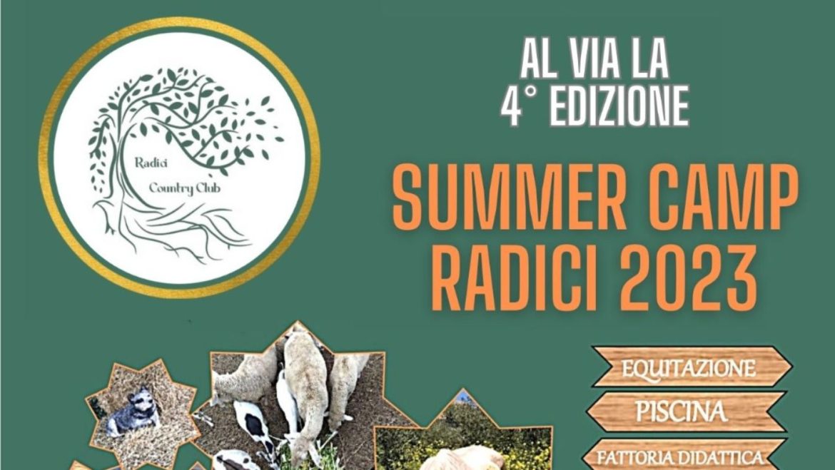 Campo estivo 2023 a Pescara da Radici con giochi, cavalli e sport
