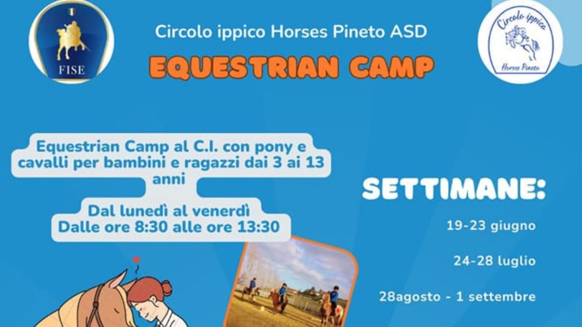 Campo estivo Equestrian Camp a Pineto