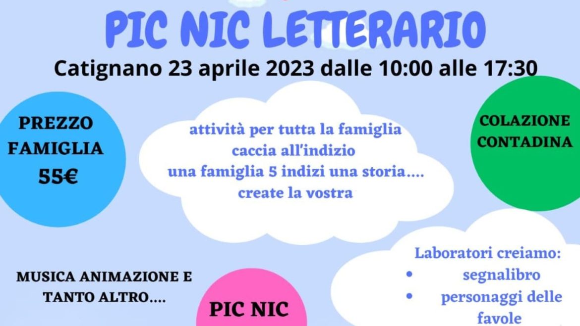 Picnic Letterario in fattoria con musica, giochi e divertimento