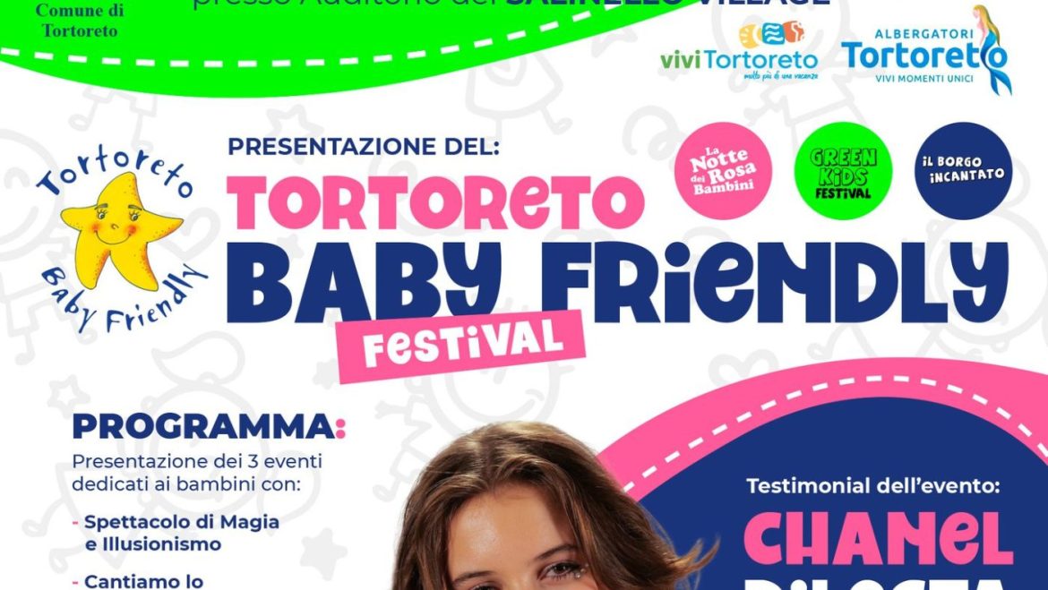 Tortoreto Baby Friendly Festival anteprima tre feste dedicate ai bambini