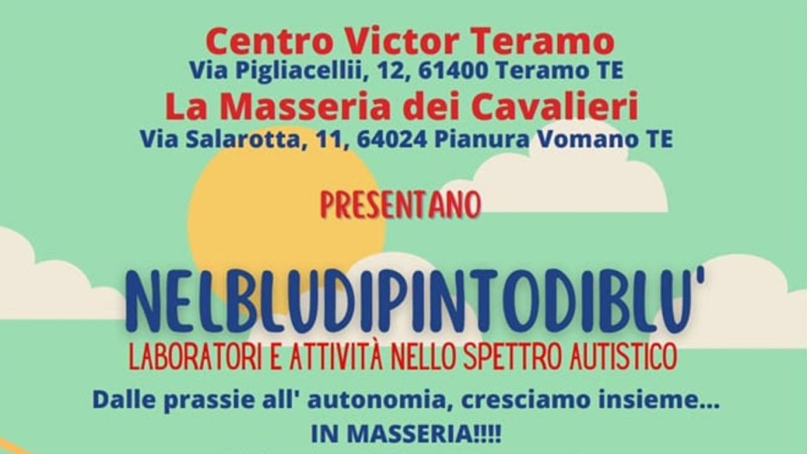 Centro estivo per bambini e ragazzi con autismo a Notaresco