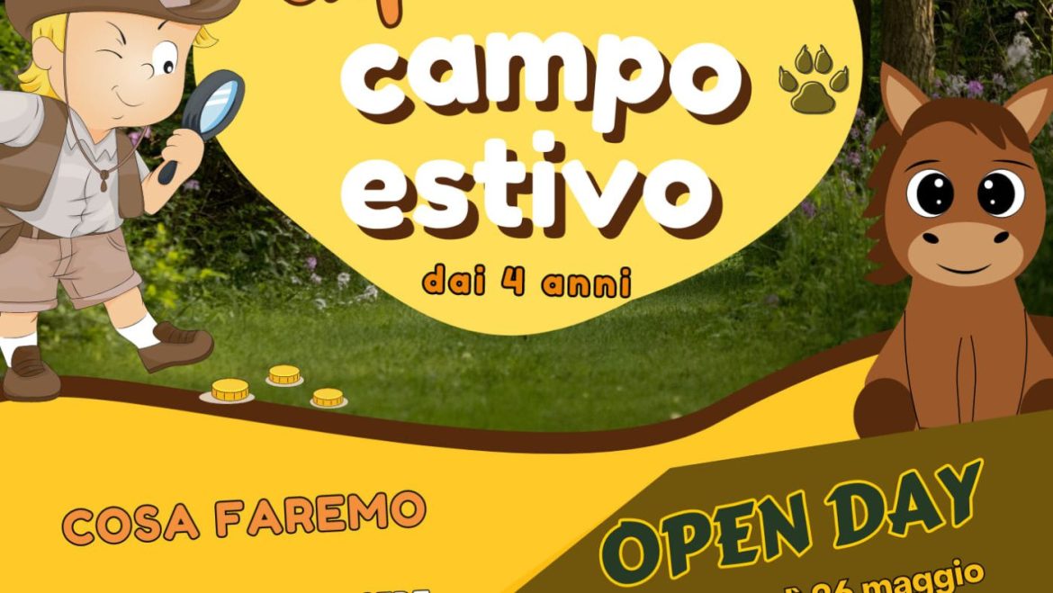 Open Day Campo Estivo di Pony Rangers e Fattoria Il Bruco