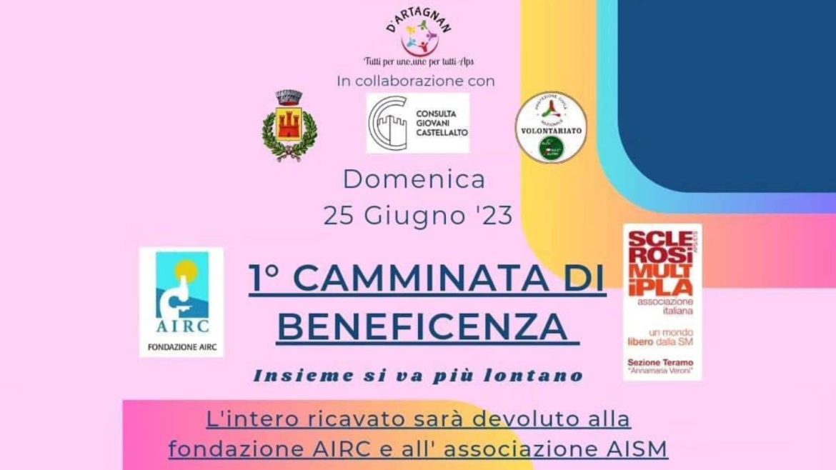 Camminata di Beneficenza da Castellalto a Castelbasso con sdjiuno