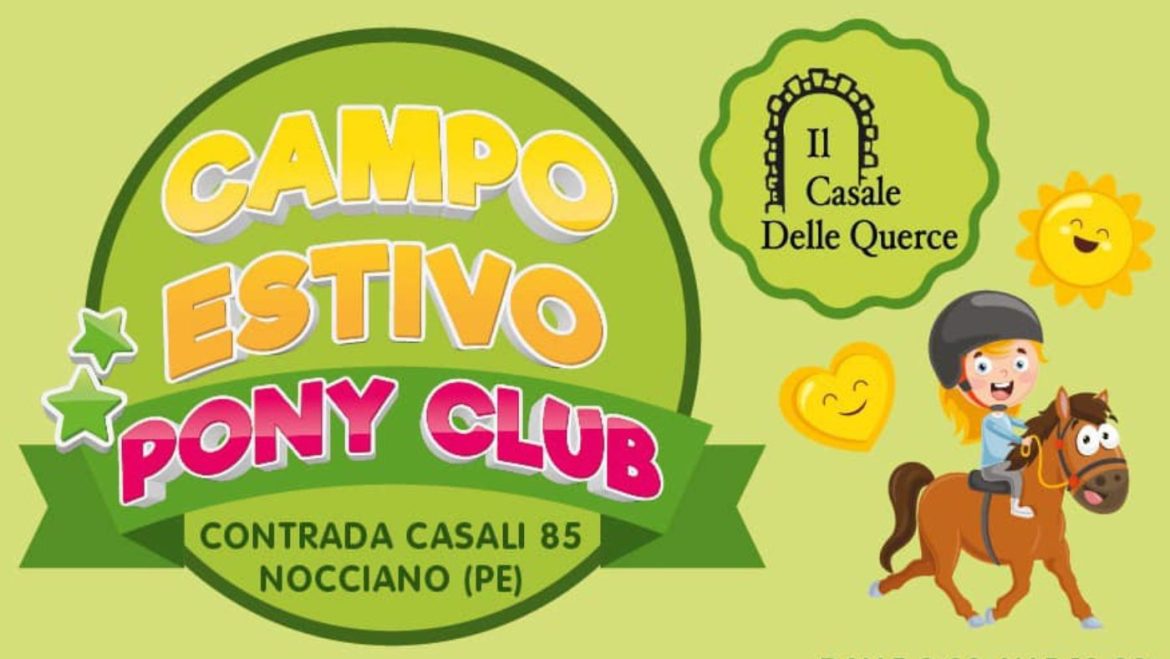 Pony Club campo estivo 2024 a Nocciano