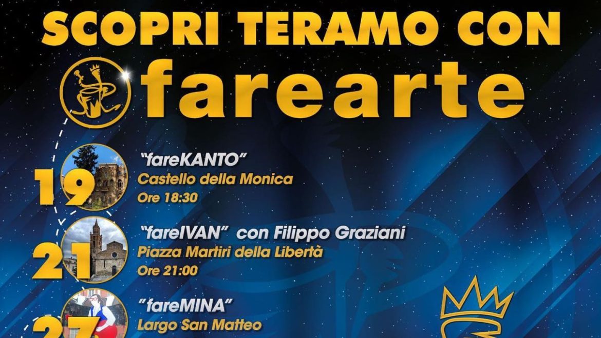 Farearte Teramo spettacoli di fine anno alla scoperta della città