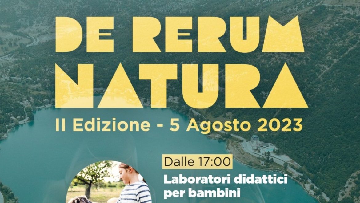 De Rerum Natura a Frattura laboratori, giochi, musica e stand gastronomici