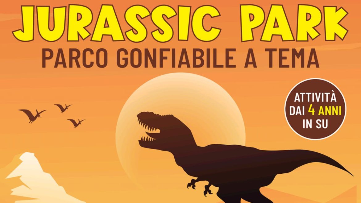 Dinosauri a Cellino Attanasio con Jurassic Park