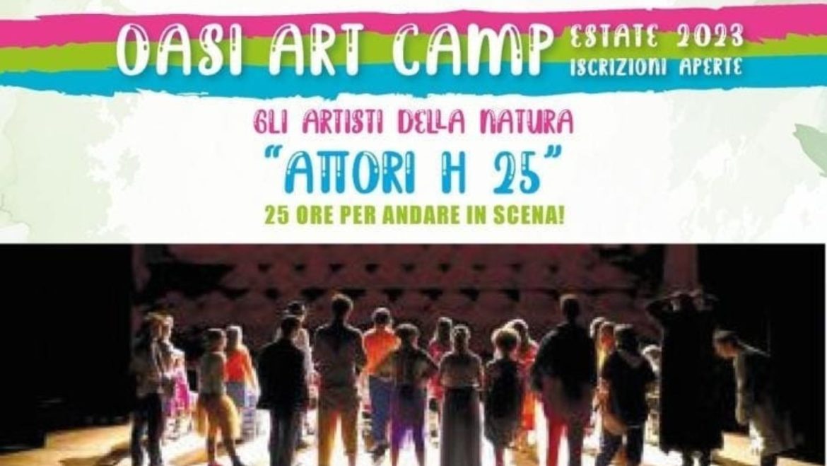 Oasi Art Camp 2023 a Martinsicuro campo estivo di agosto