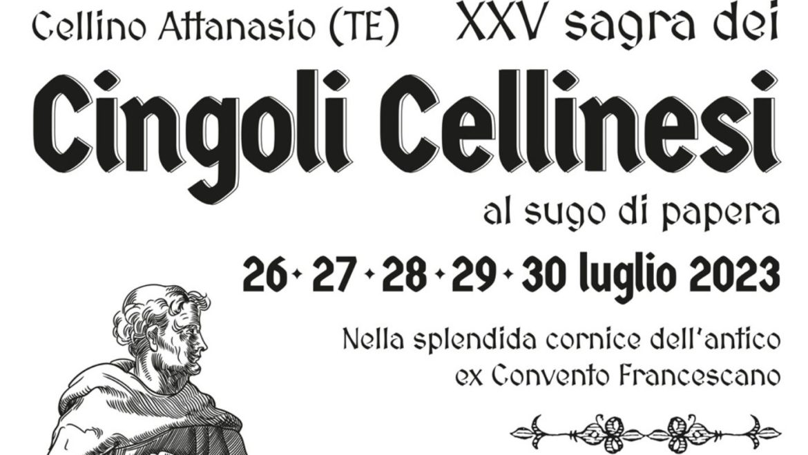 Sagra dei Cingoli Cellinesi al sugo di papera a Cellino Attanasio