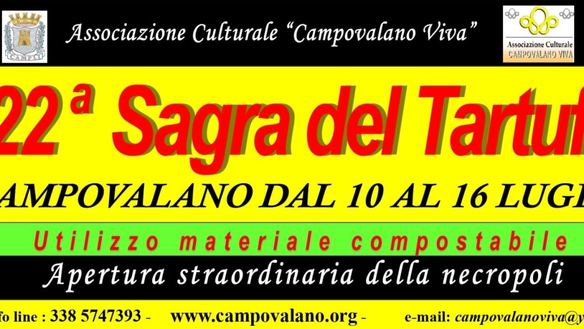 Sagra del Tartufo a Campovalano di Campli gastronomia e cultura