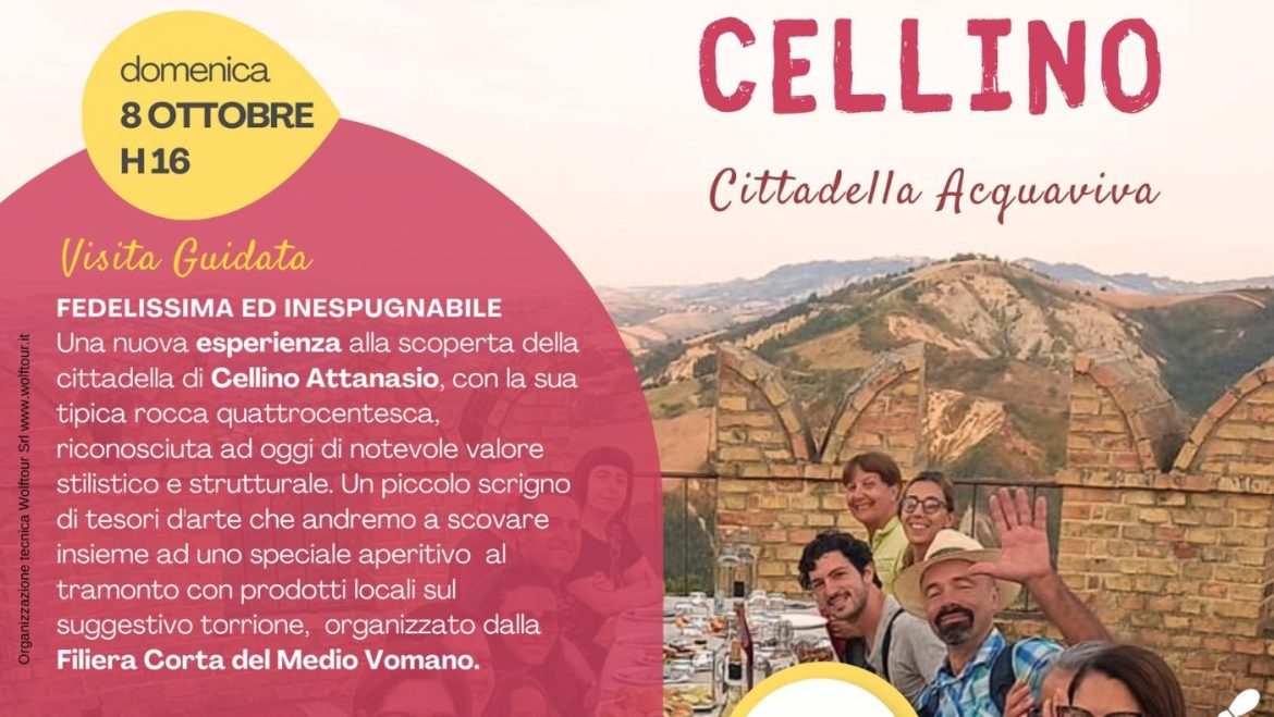 Tour Cellino Attanasio con Cittadella Acquaviva per tutta l’estate