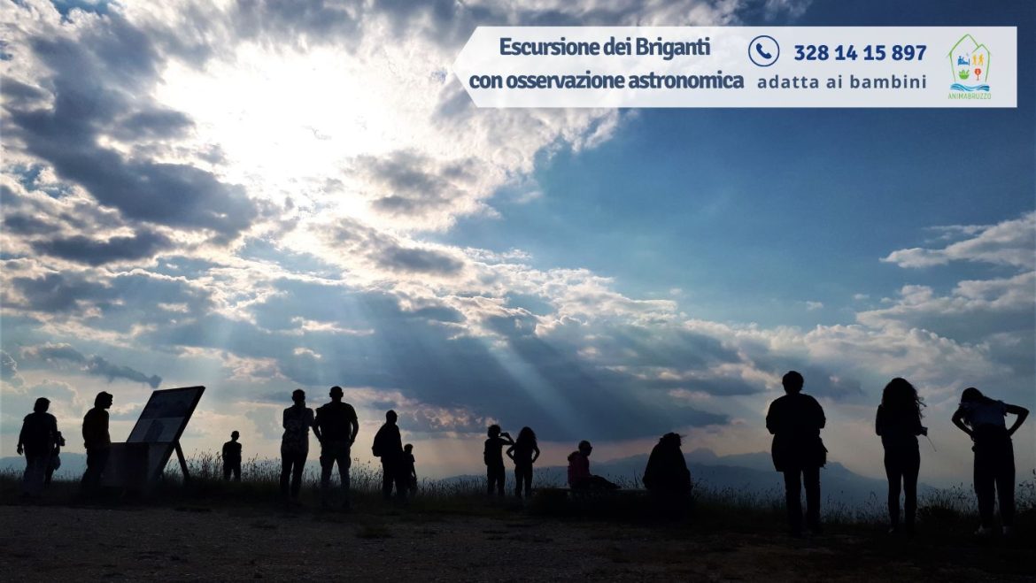 Escursione dei Briganti con osservazione astronomica adatta ai bambini