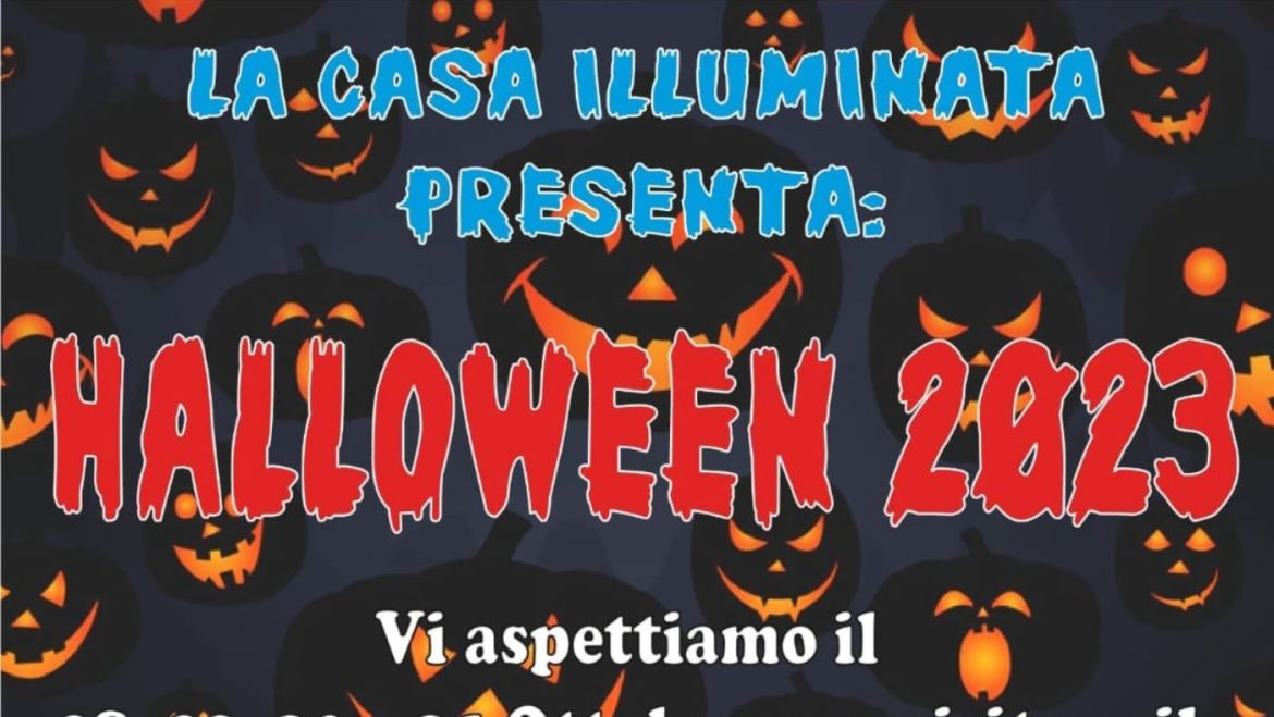 Halloween a La Casa Illuminata di Roseto degli Abruzzi