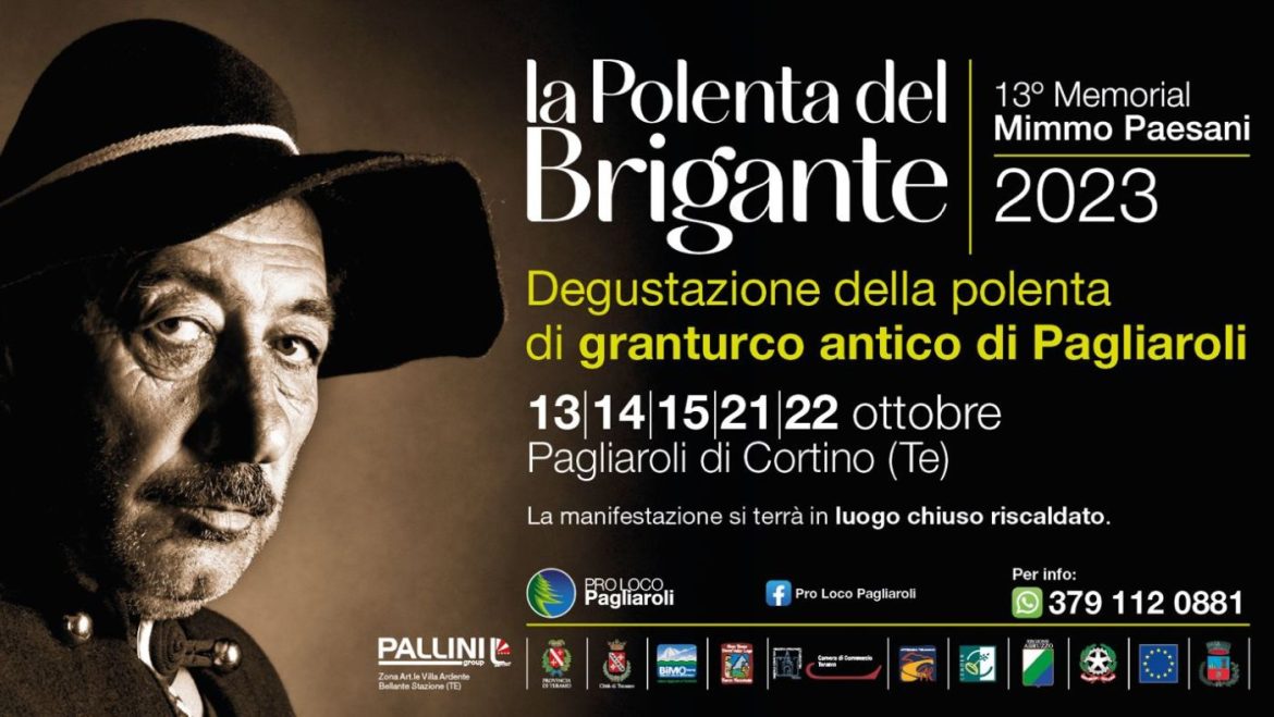 La Polenta del Brigante 2023 a Pagliaroli festa d’autunno