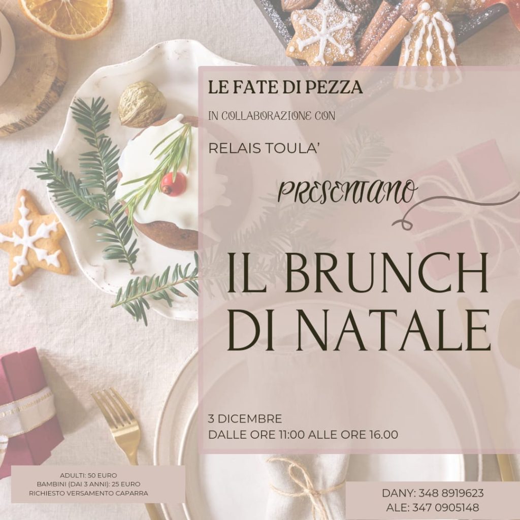 Il Brunch di Natale a Cepagatti laboratori, animazione, Christmas Set e Babbo Natale