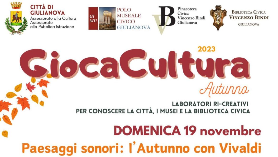 Laboratori d’autunno con Giocacultura a Giulianova