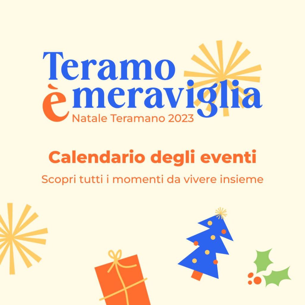 Natale Teramano 2023 pattinaggio, trenino, teatro, laboratori