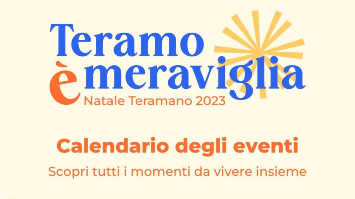Natale Teramano 2023 pattinaggio, trenino, teatro, laboratori