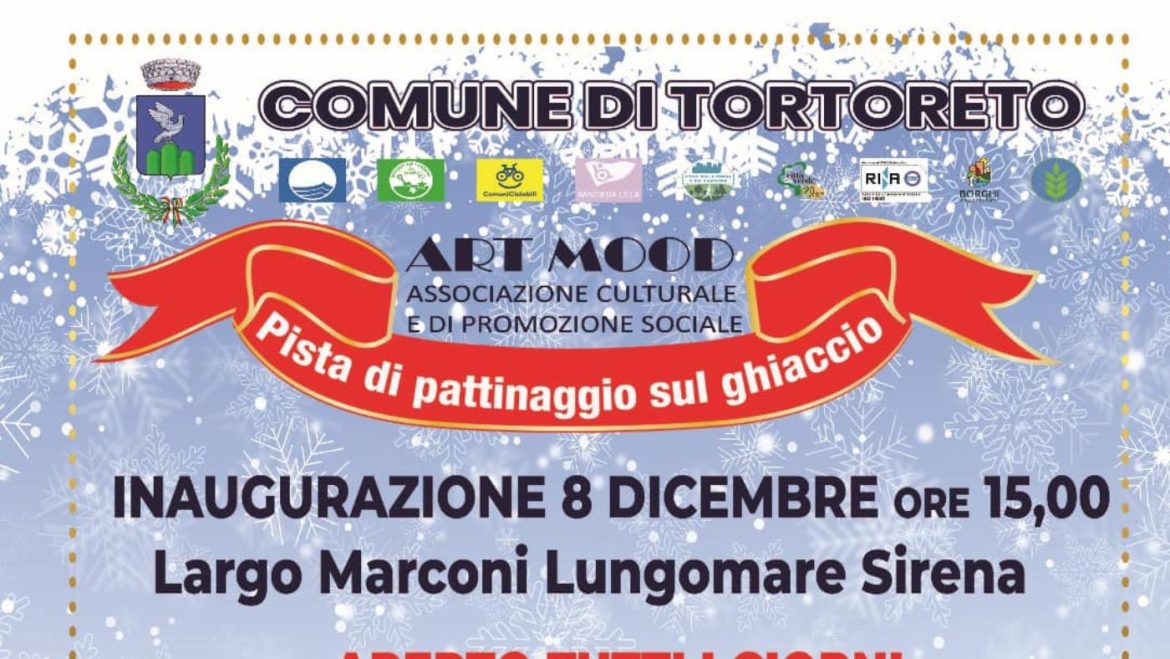 Pista di Pattinaggio sul ghiaccio 2023 a Tortoreto orari e giorni di apertura