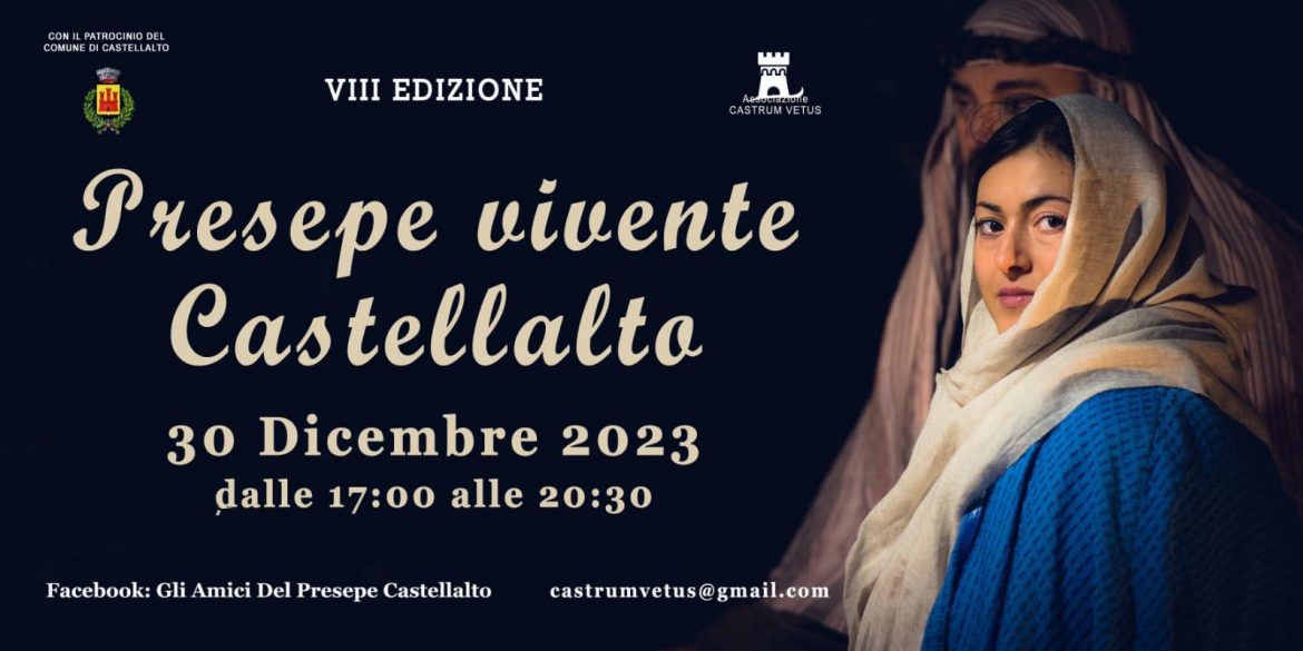 Presepe Vivente 2023 a Castellalto la natività della Betlemme di 2000 anni fa