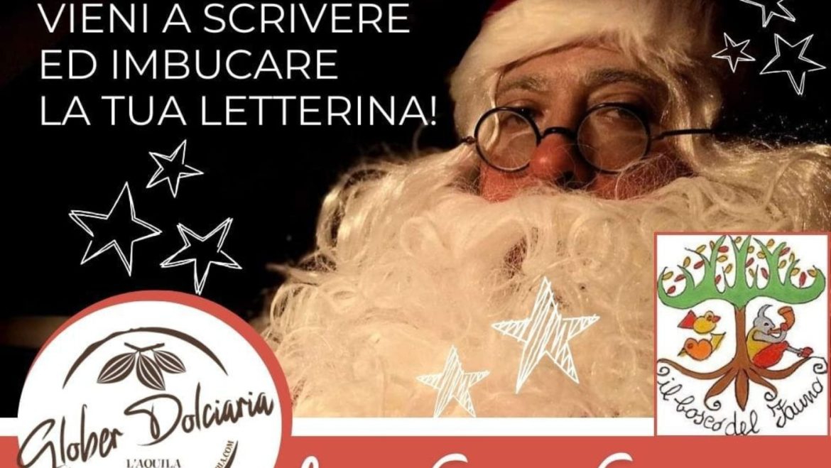 Babbo Natale a L’Aquila alla Fabbrica di Cioccolato Glober