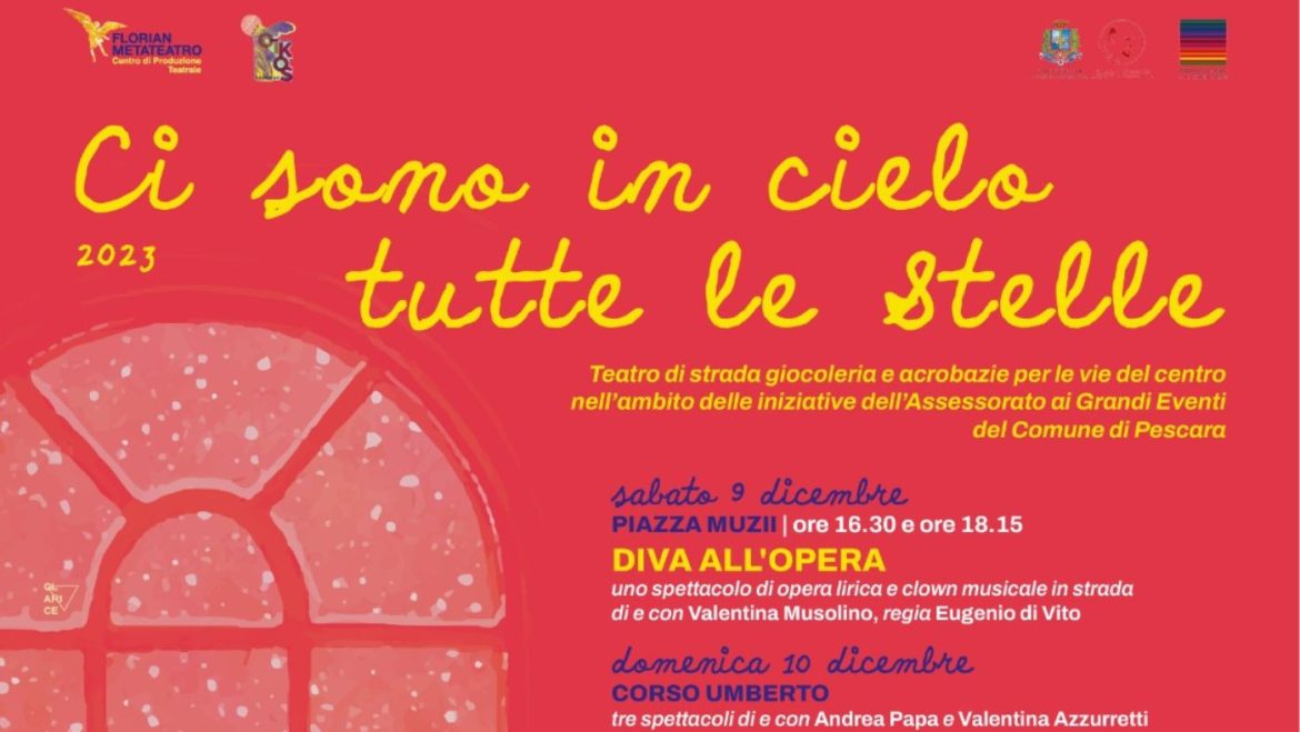 Teatro di strada giocoleria e acrobazie a Pescara