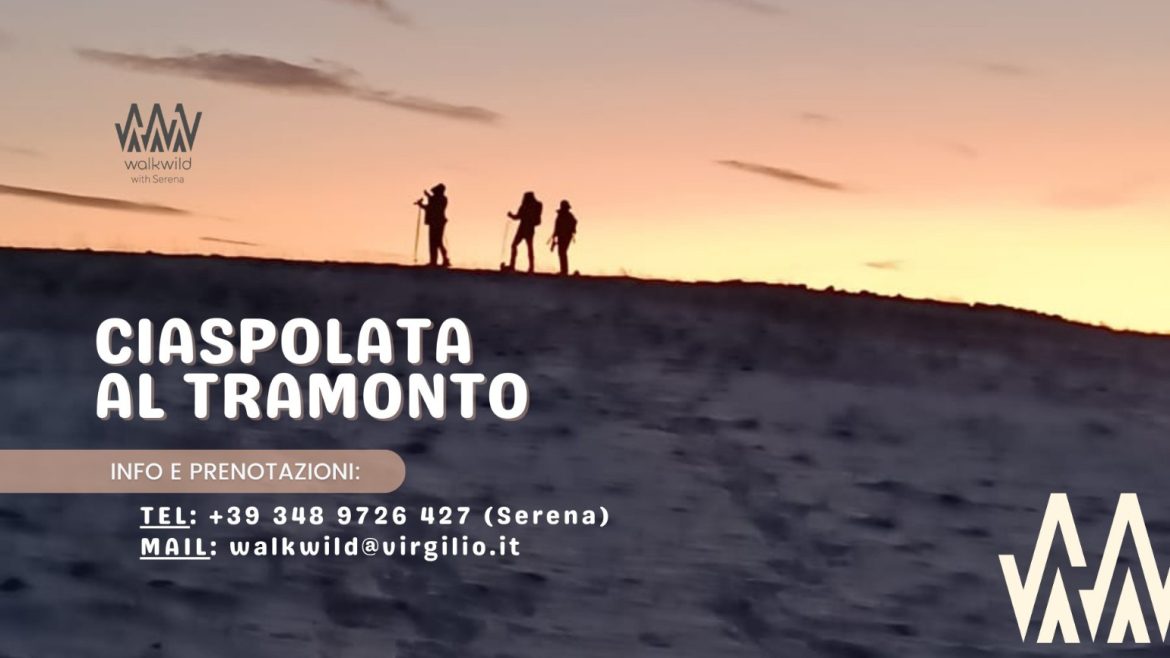 Ciaspolata al tramonto nel Parco del Gran Sasso adatta ai bambini