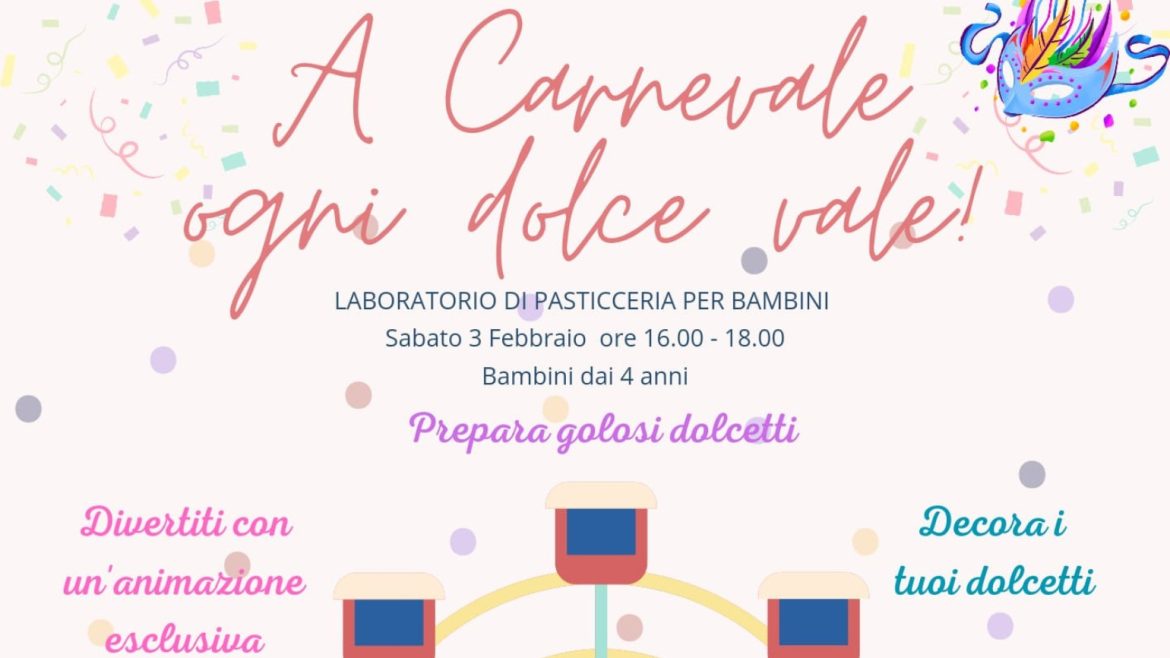 Laboratorio di pasticceria per bambini a Collecorvino