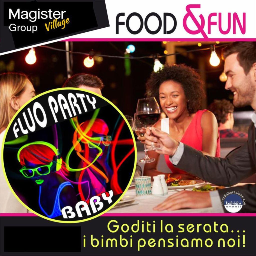 Fluo Party per bambini a Montesilvano