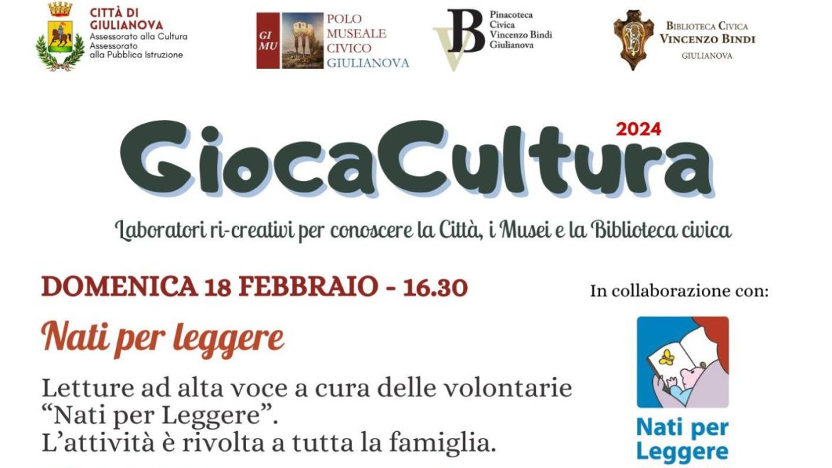 Laboratori di Lettura e Pittura a Giulianova con GiocaCultura