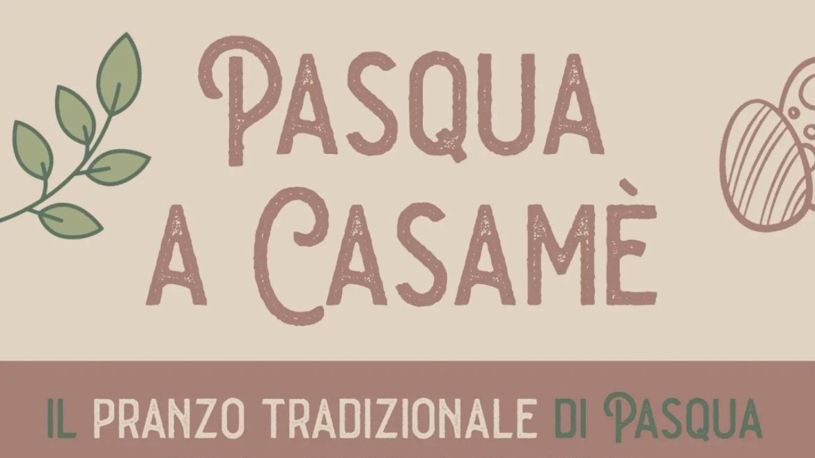 Pasqua 2024 a Civitaquana da Casamè il pranzo della tradizione in famiglia