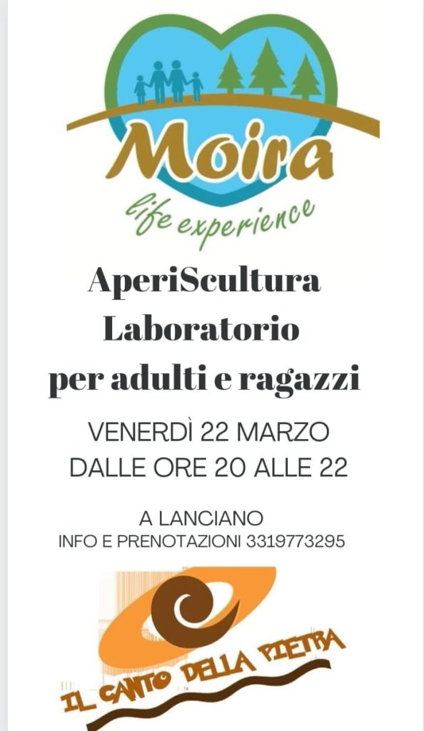 Aperiscultura Laboratorio per adulti e ragazzi a Lanciano