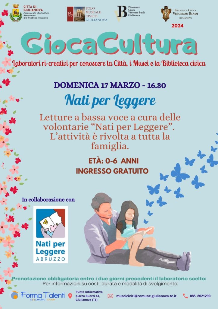 Letture per bambini a Giulianova con Nati per Leggere