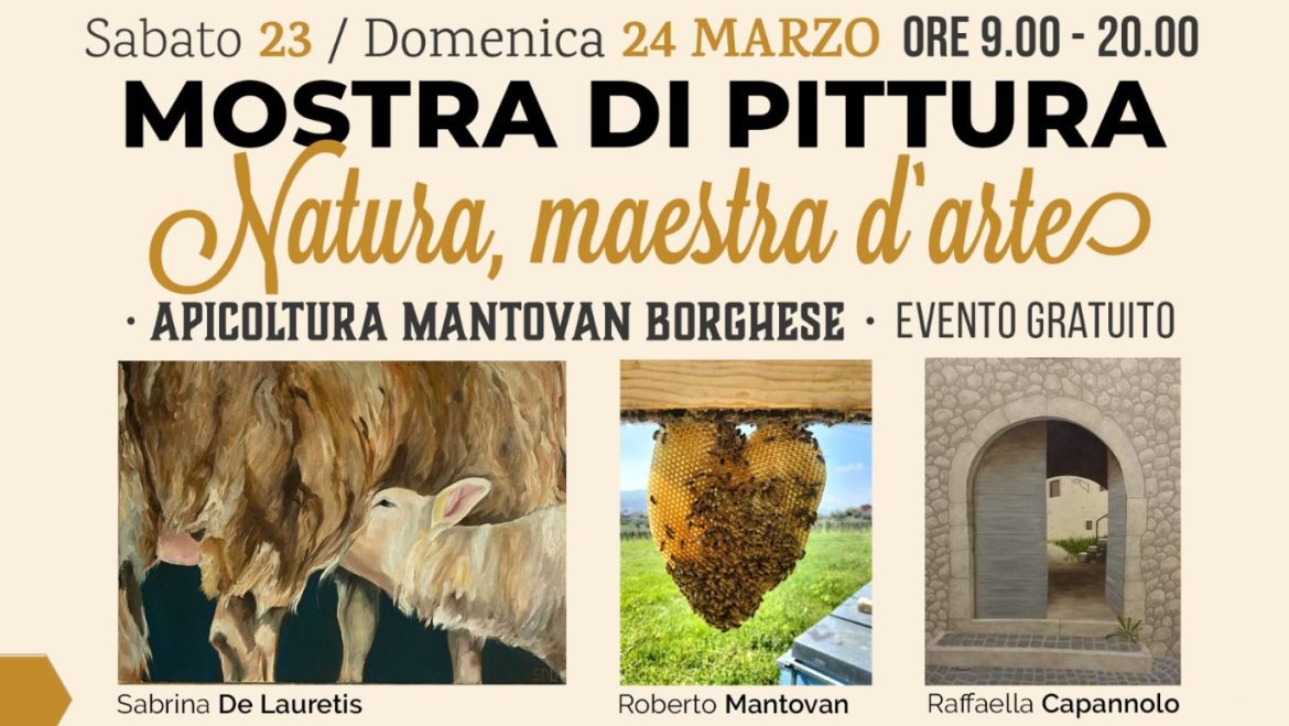 Mostra di Pittura a Mosciano Sant’Angelo con degustazione del miele e musica