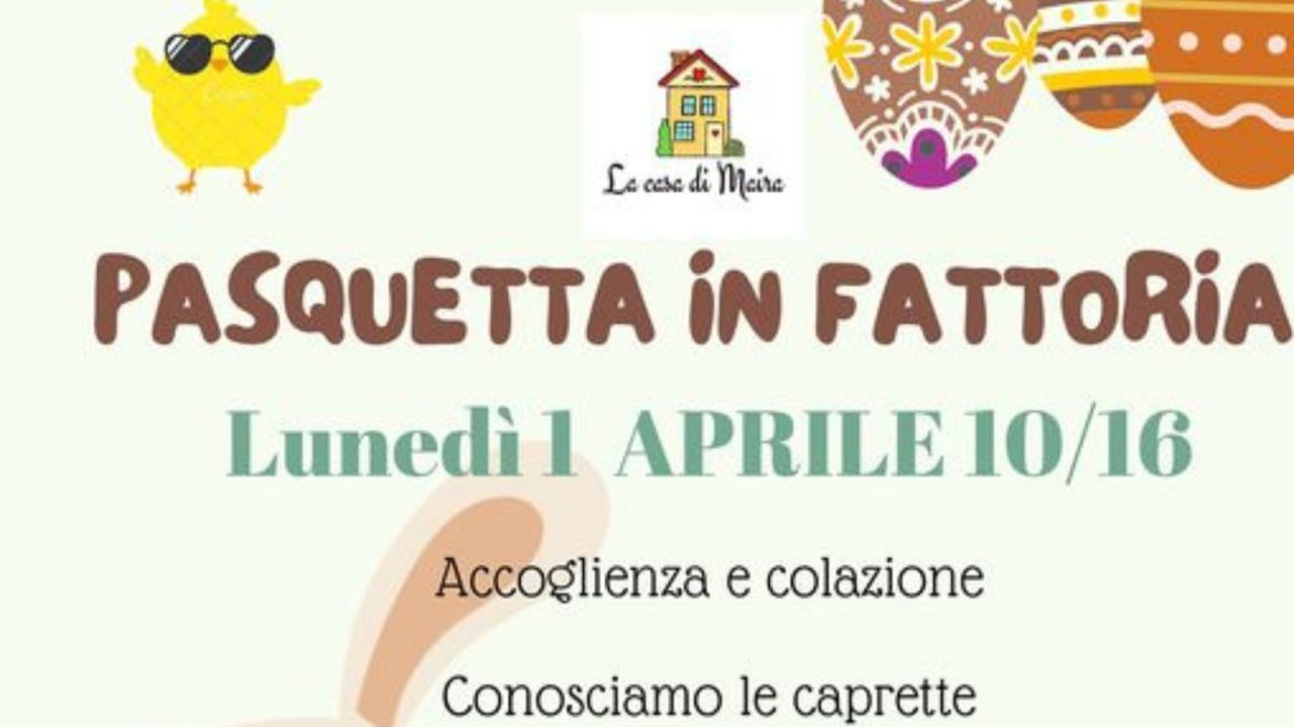 Pasquetta in fattoria a Catignano caprette, pony e giochi