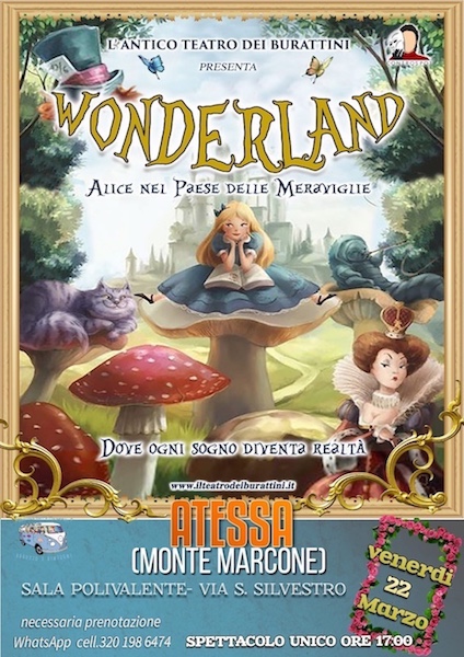 Teatro dei Burattini ad Atessa con Wonderland