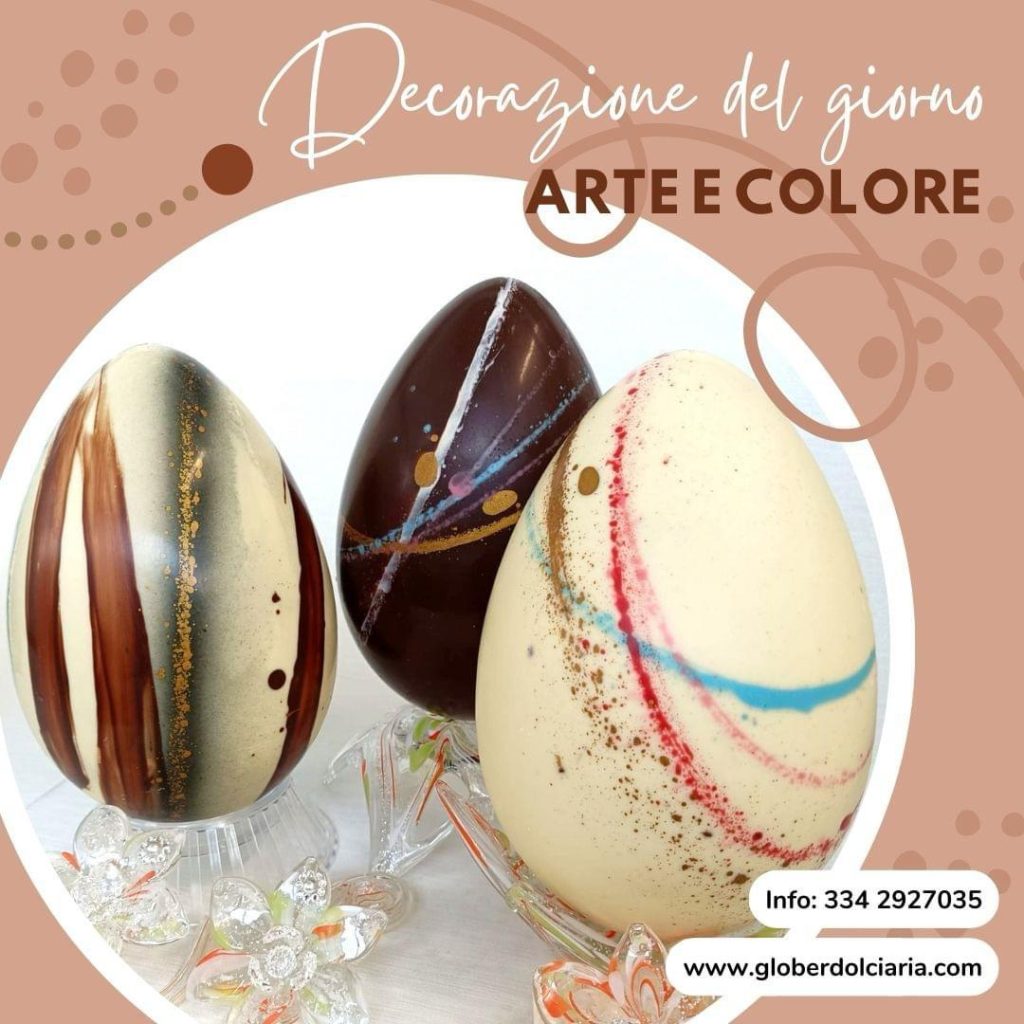 Uova Arte e Colore di Glober Dolciaria a L'Aquila