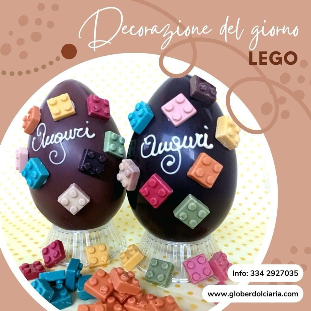 Uova Lego di Glober Dolciaria a L'Aquila