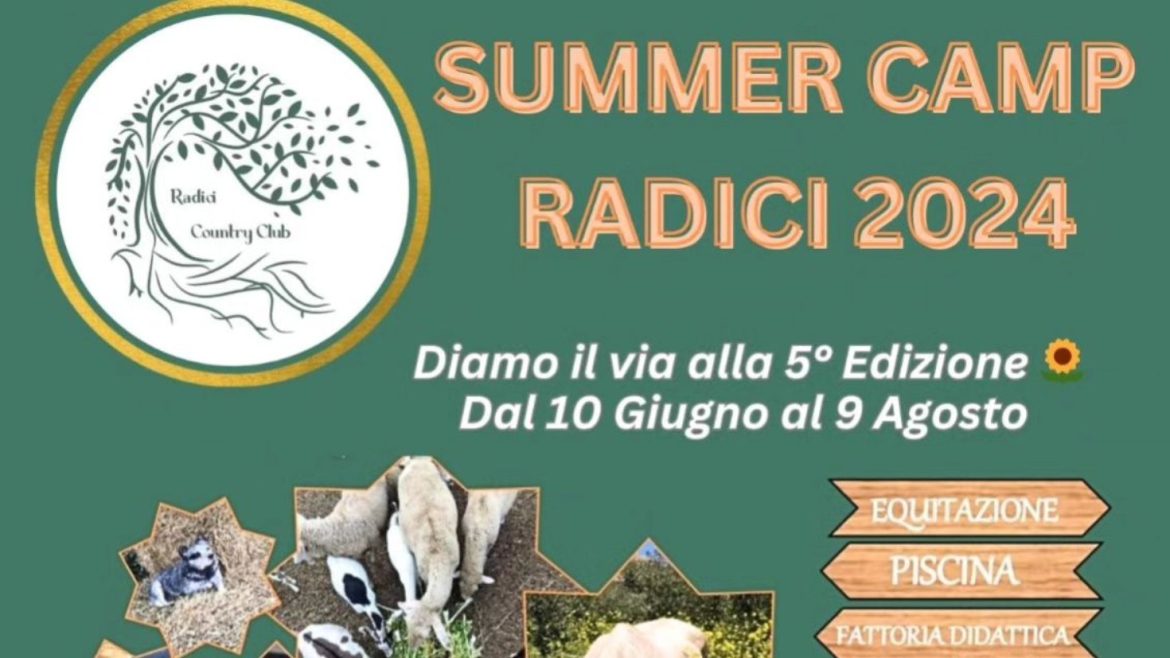 Campo estivo 2024 al maneggio a Pescara da Radici Summer Camp