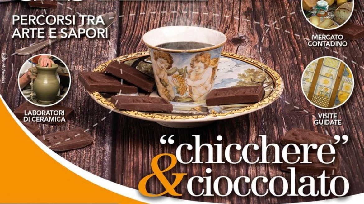 Chicchere e Cioccolato a Castelli ceramica e gusto nel weekend 