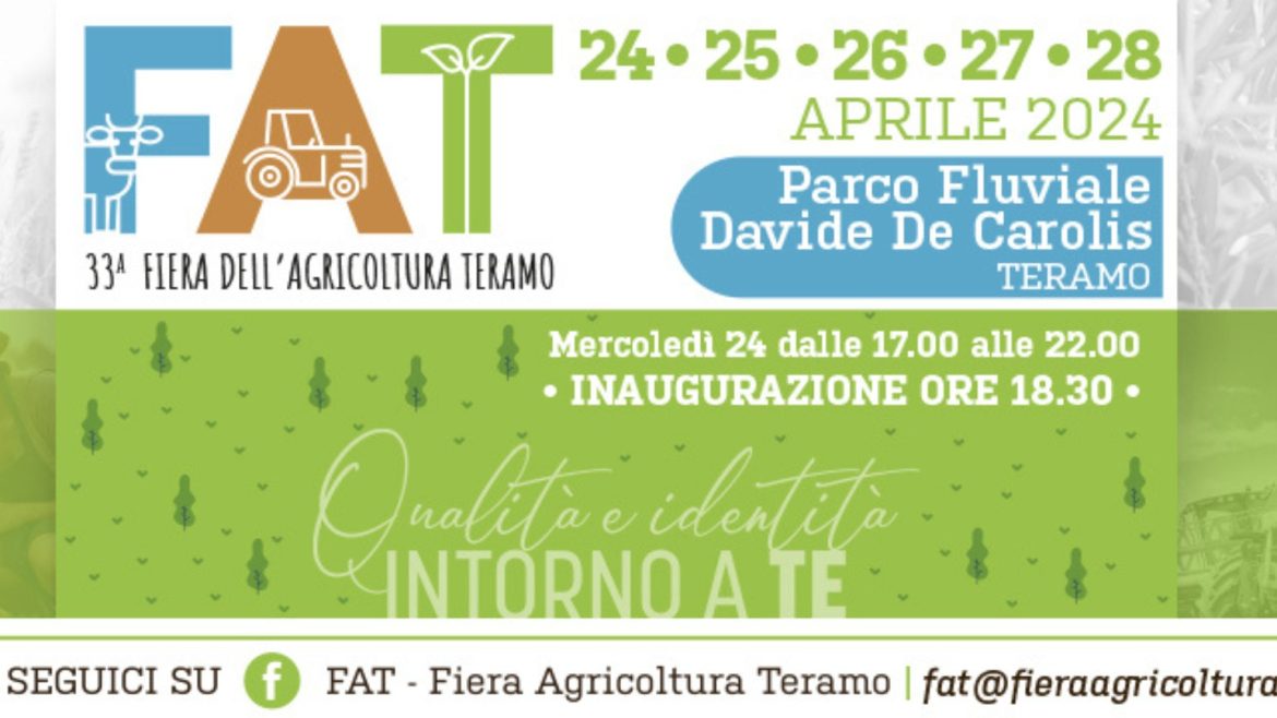 FAT Fiera dell’agricoltura Teramo 2024 tutto il programma
