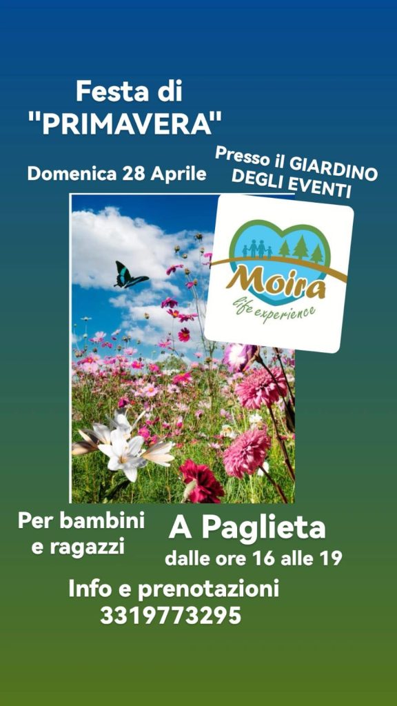 Festa di Primavera a Paglieta con giochi, musica, sport