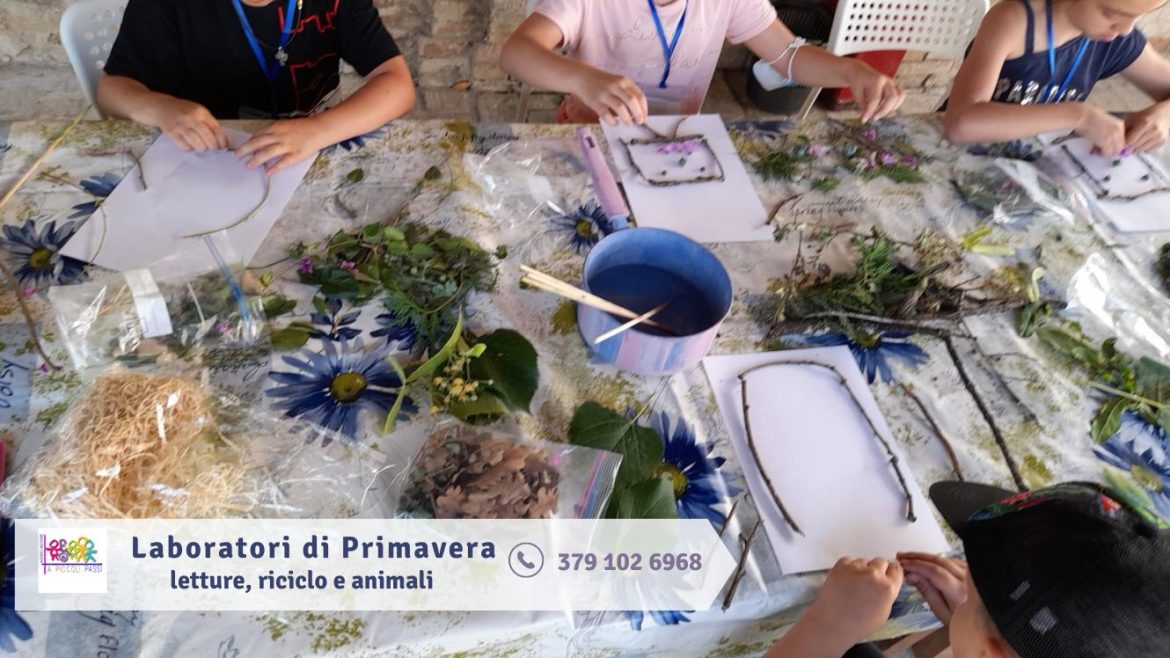 Laboratori di primavera a Teramo letture, riciclo e animali