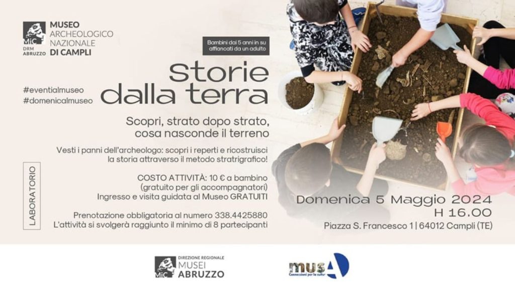 Laboratorio di archeologia a Campli per entrare nella storia