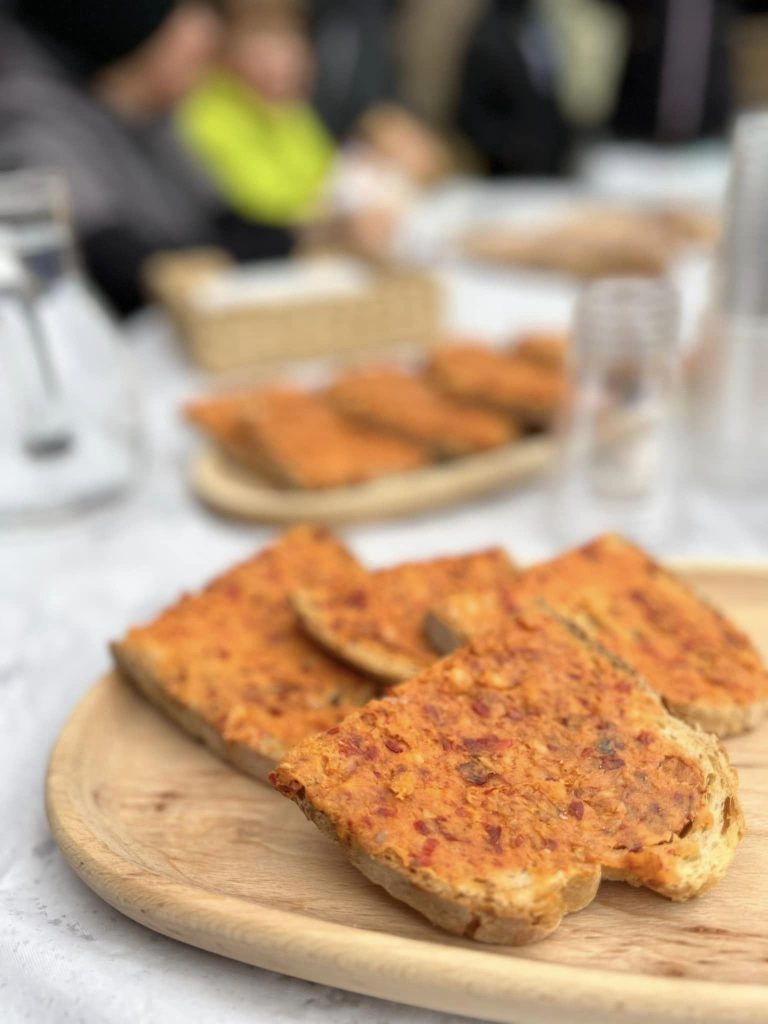 Pane e ventricina MangiaTrek a Cesacastina
