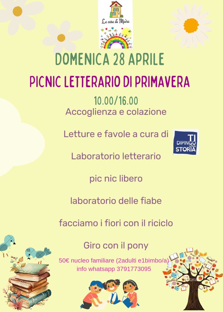 Picnic letteriario di Primavera a Catignano