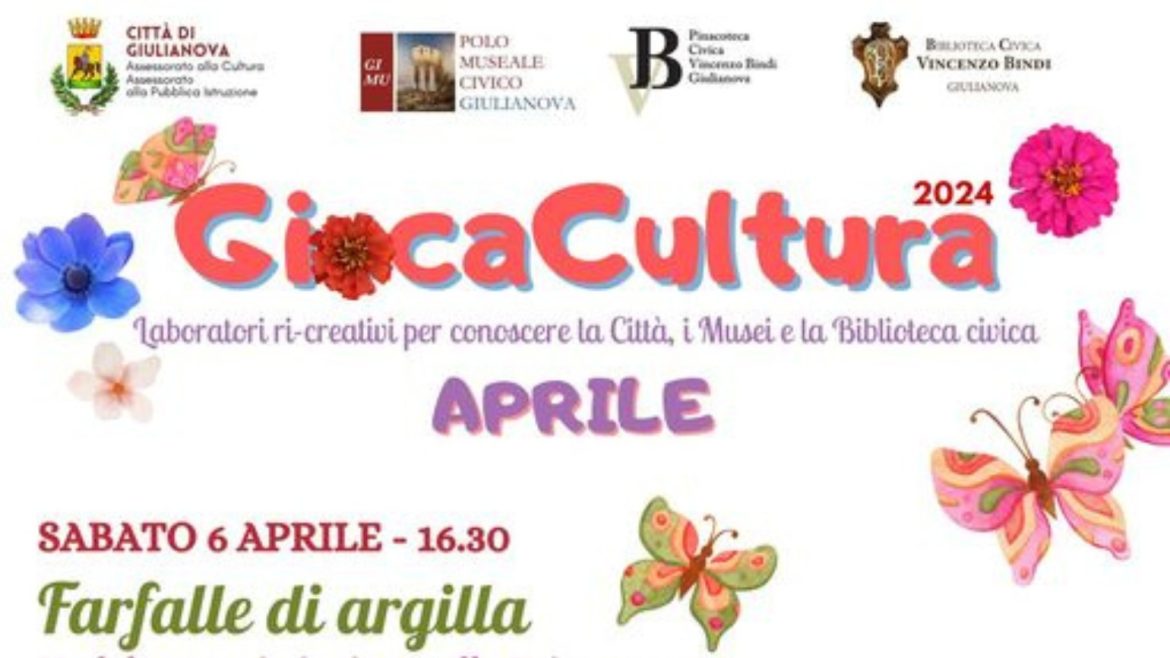Primavera di GiocaCultura con argilla e letture per bambini a Giulianova