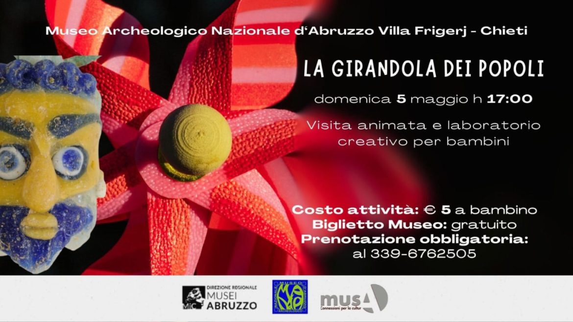 Visita animata e laboratorio creativo per bambini al Museo a Chieti
