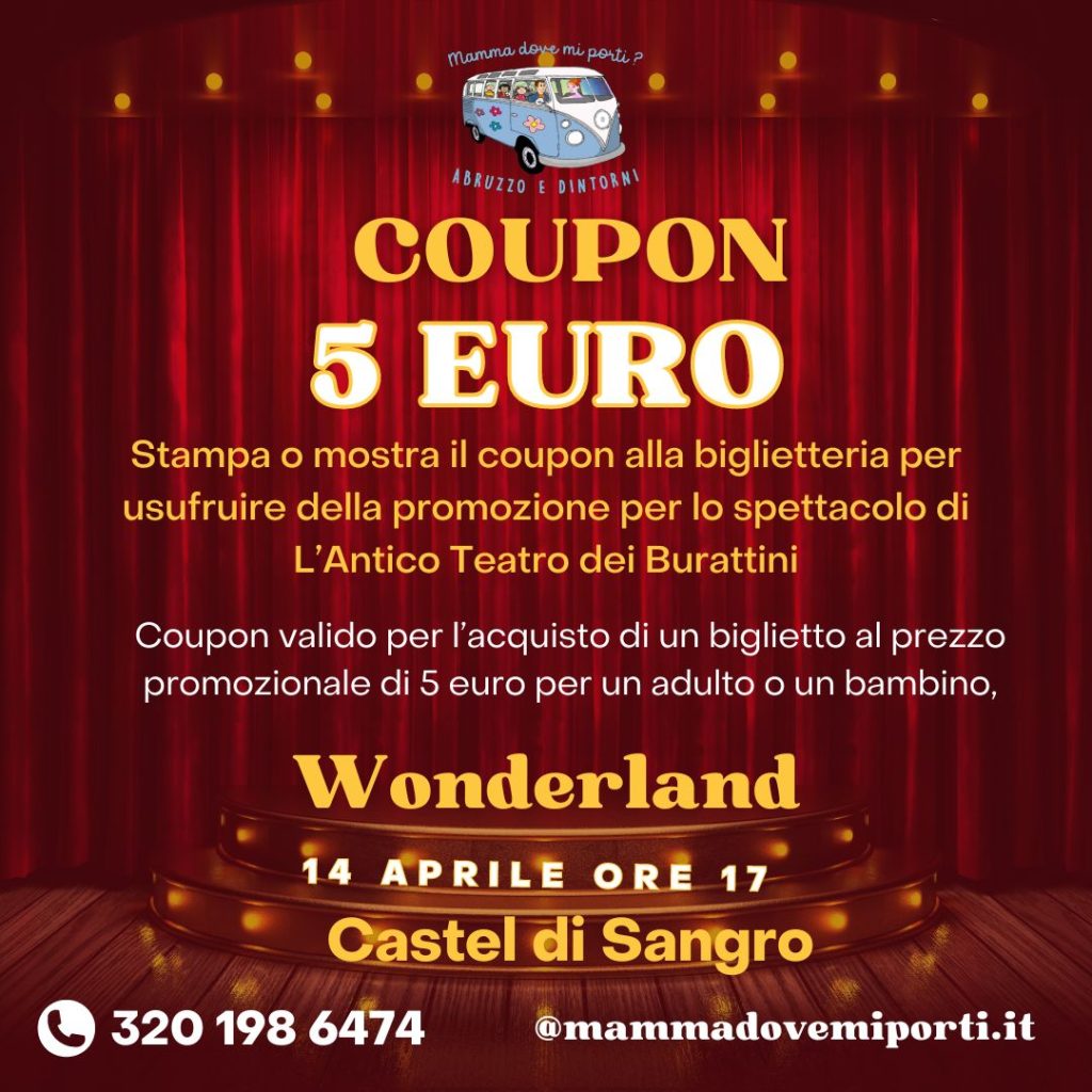 Coupon Teatro dei Burattini a Castel di Sangro